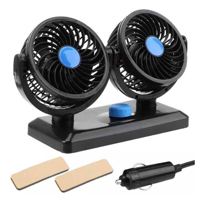 DOBLE VENTILADOR PARA TU AUTO